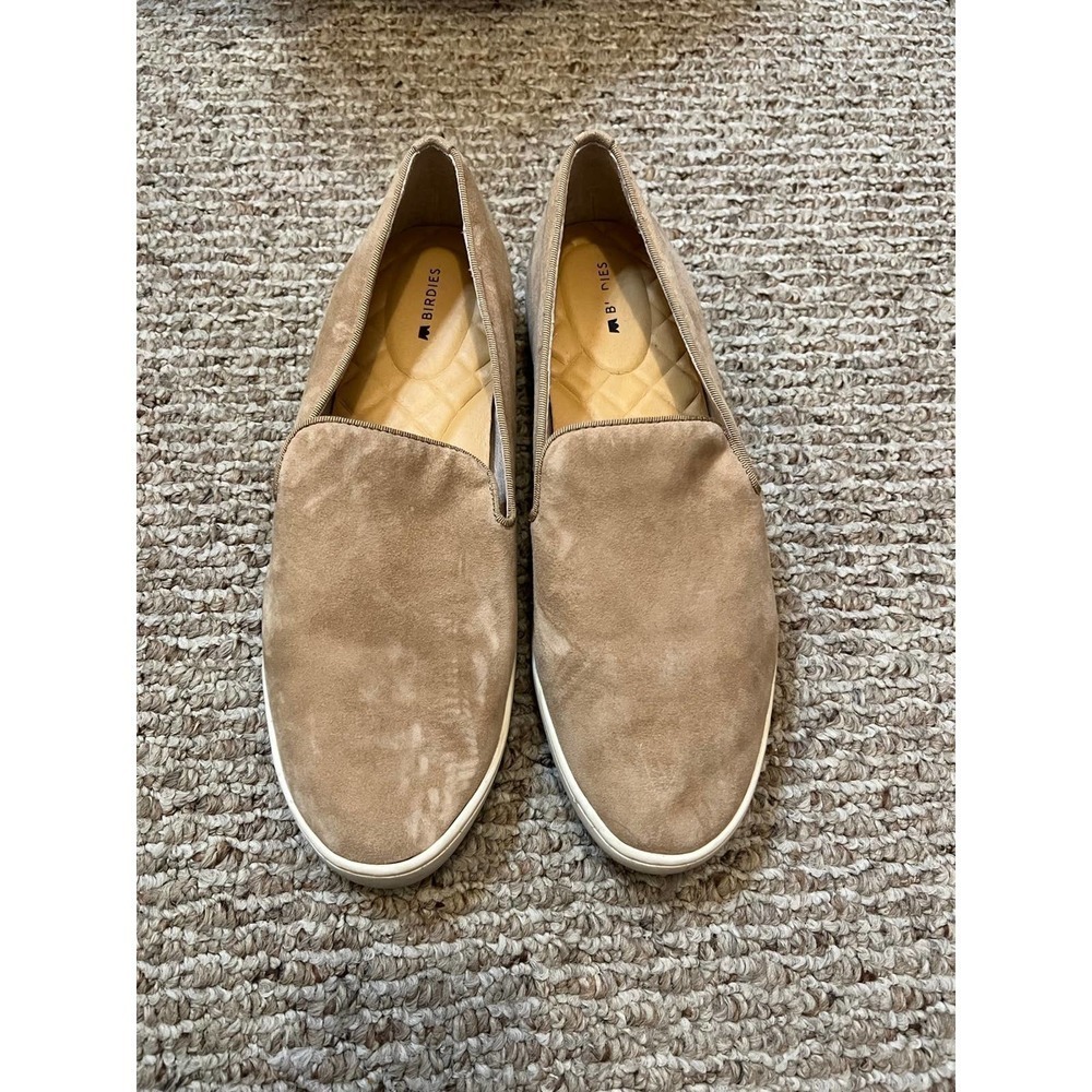 Birdies The Swift in Shell Suede Slip On